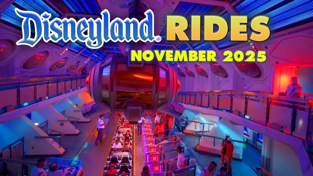 80 minutes of Disneyland Rides | November 2025