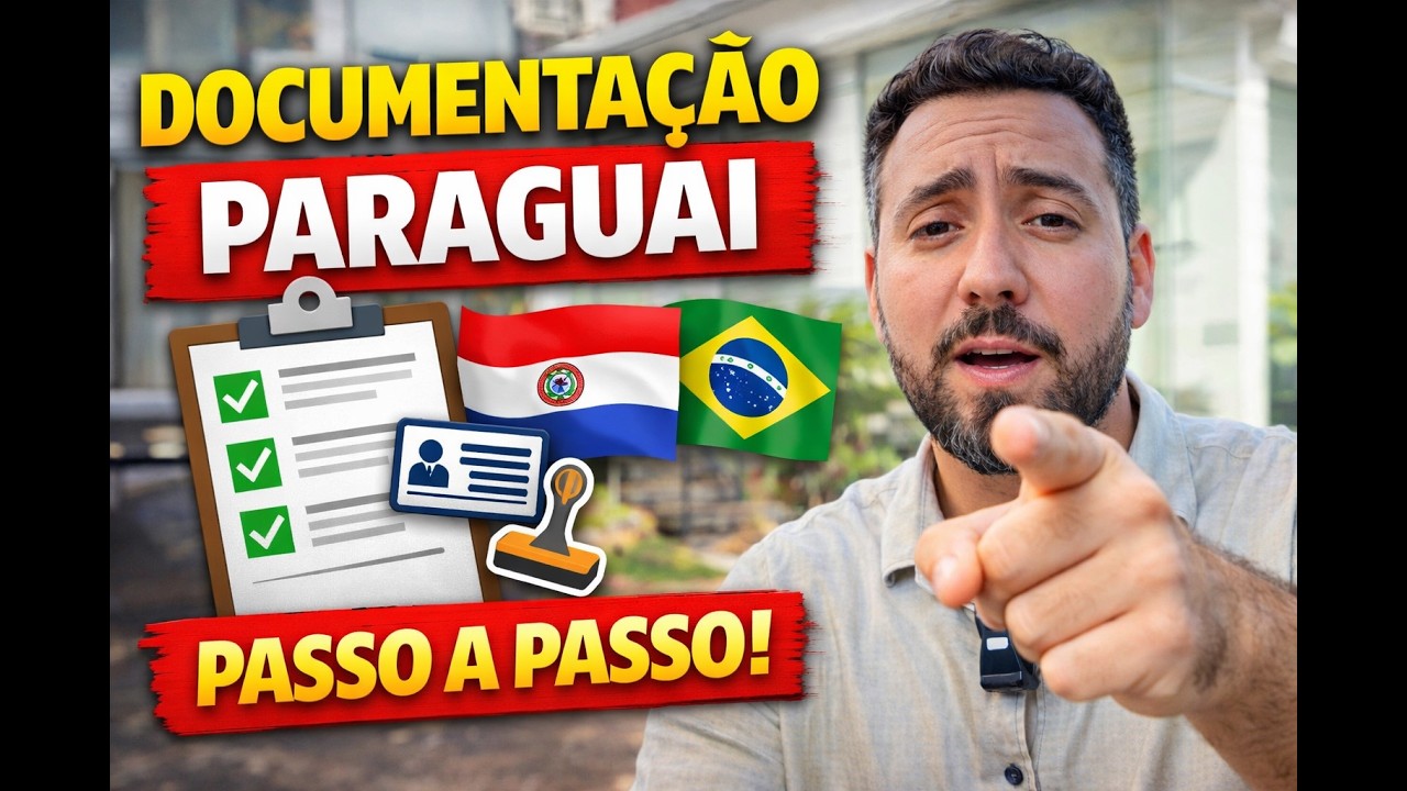 Como Fazer a Documenta&ccedil;&atilde;o para Morar no Paraguai (Passo a Passo Atualizado 2026)