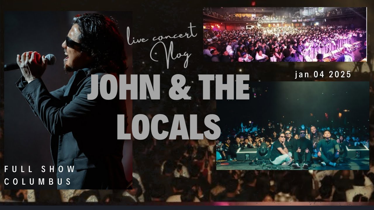 John and The Locals Live COLUMBUS Concert Full Video USA !!