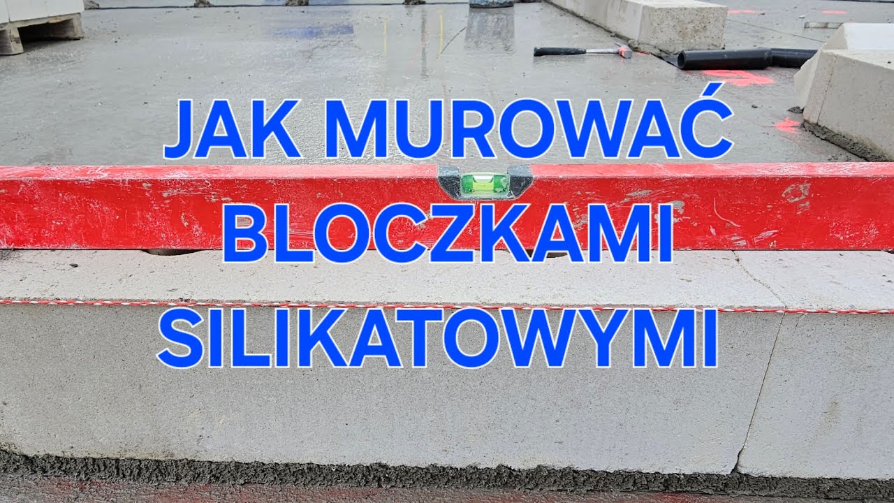 JAK MUROWAĆ BLOCZKAMI SILIKATOWYMI # bloczki #dom #silikat