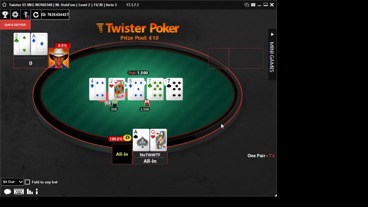 Paddy Power Twister Poker