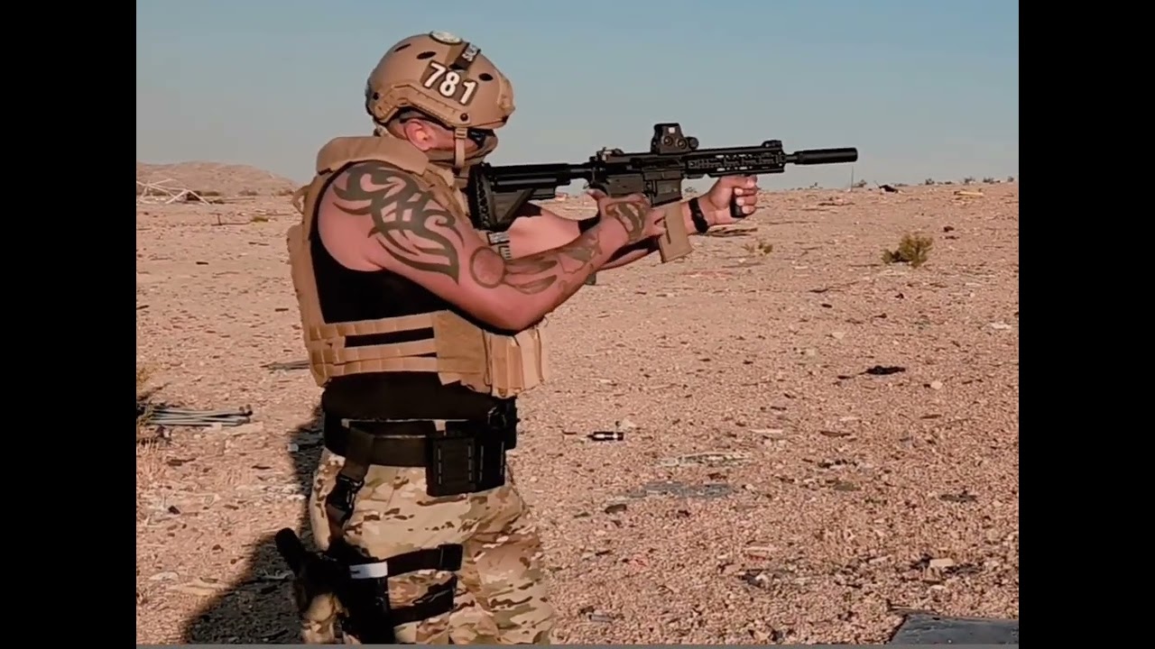 Bump fire attempted.