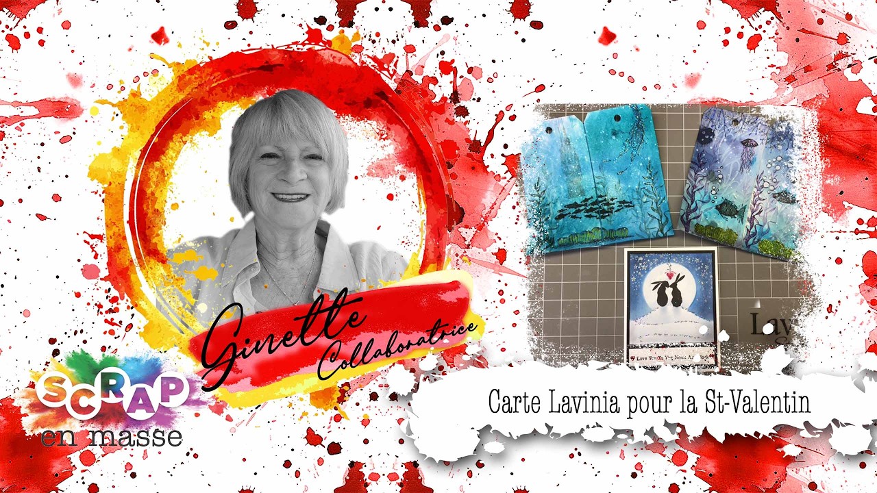 Lavinia   Etiquette scène marine et carte Valentin