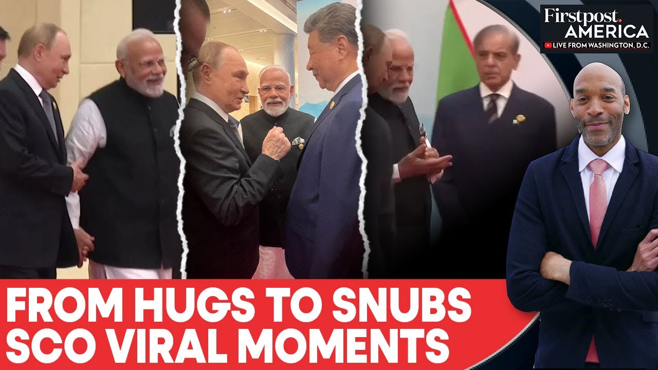 China: Modi, Putin, Xi's Viral Moments At SCO Summit; Pak PM Sharif Trolled | Firstpost America