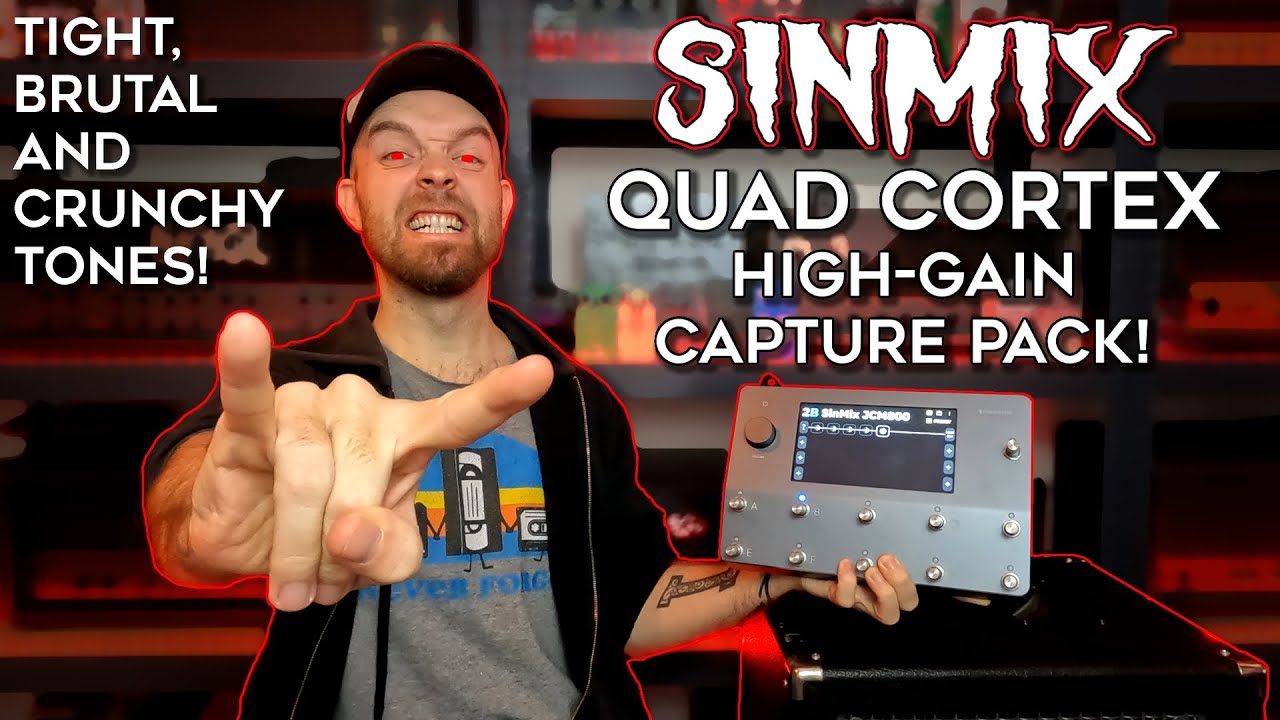 AWESOME High-Gain Quad Cortex Captures By SinMix! (Demo & Review)