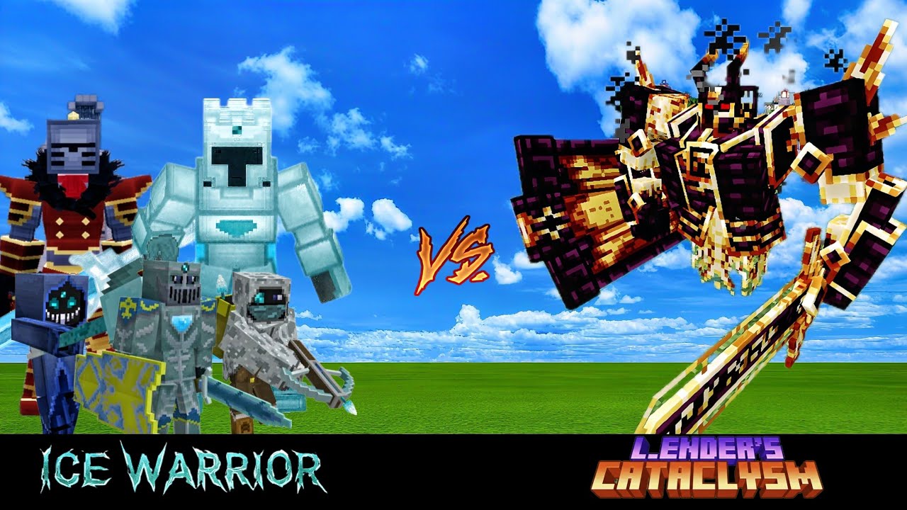 The Ultimate Battle: Ice Warrior vs L Ender's Cataclysm