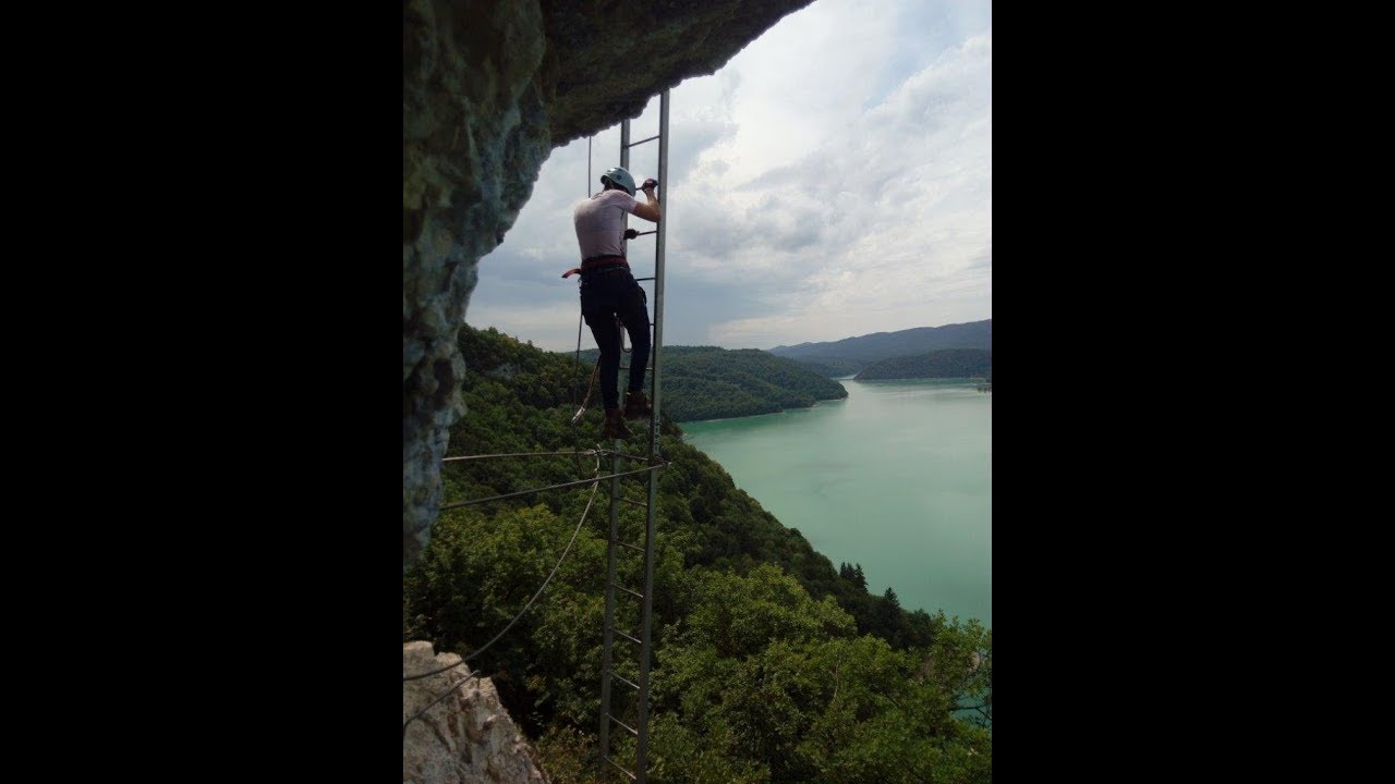 via ferrata Regardoir Lac de Vouglans