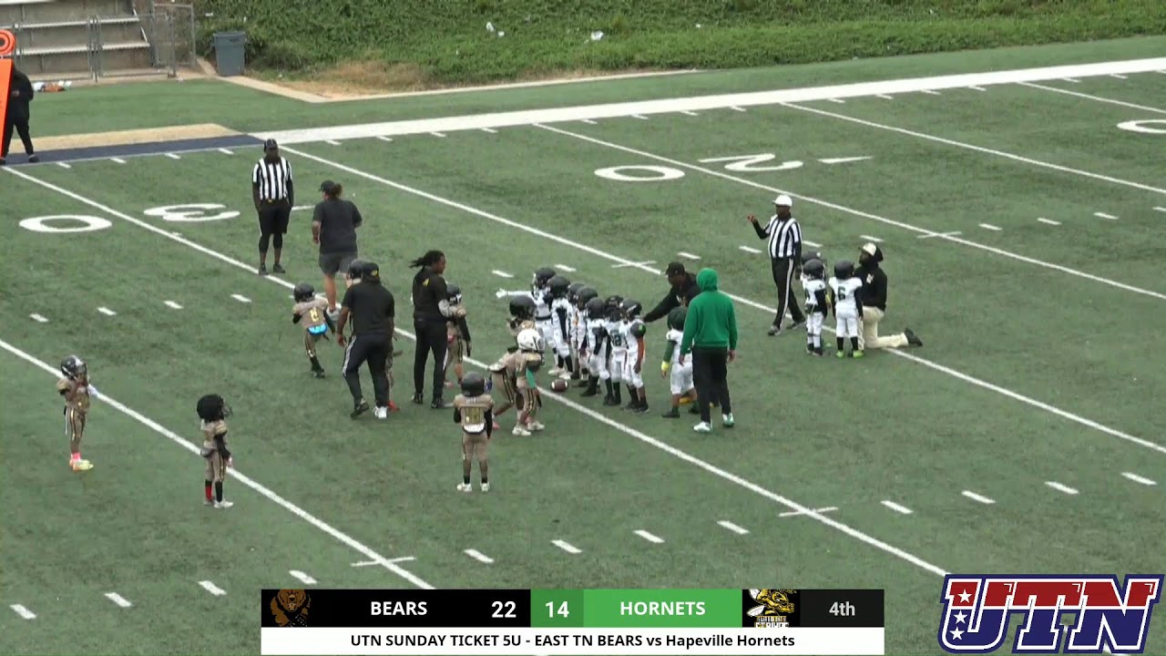UTN SUNDAY TICKET 5U - EAST TN BEARS vs Hapville Hornets