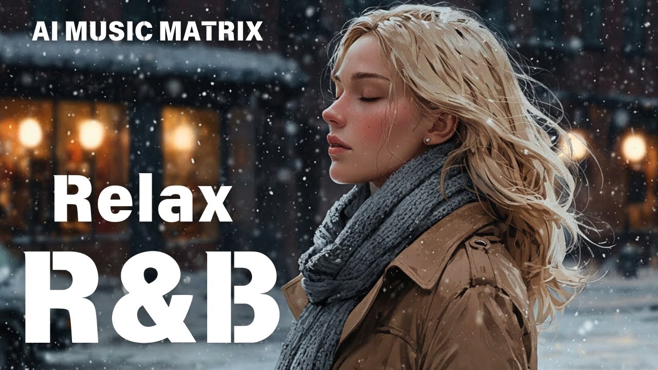 【Relax R&B 153】 Winter Night Snowfall Mix | Cozy Slow Vibes for Calm Moments