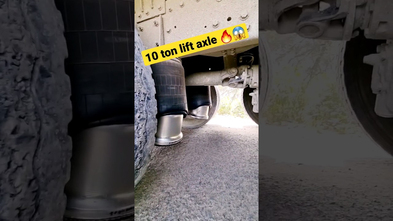 The Heavy lift axle working mechanism 🔥🔥😱 #shorts #viral #trending