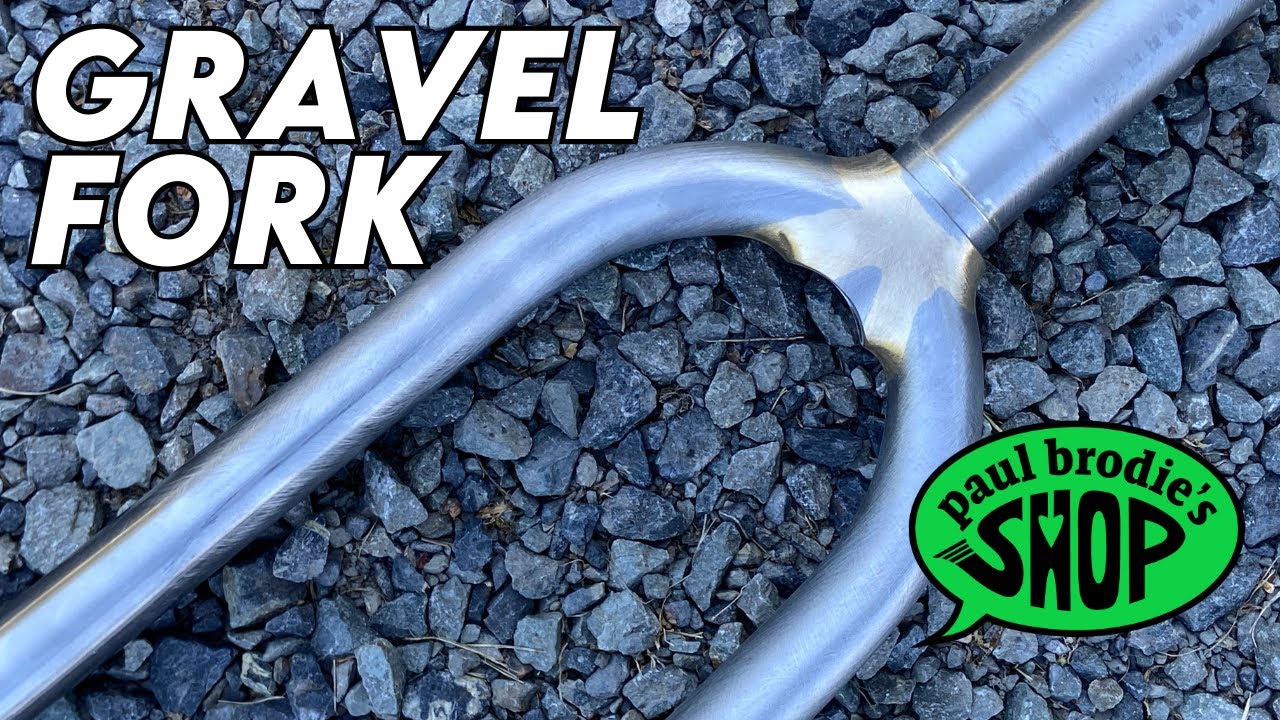 Making a FORK for my Gravel Bike // Paul Brodie's Shop