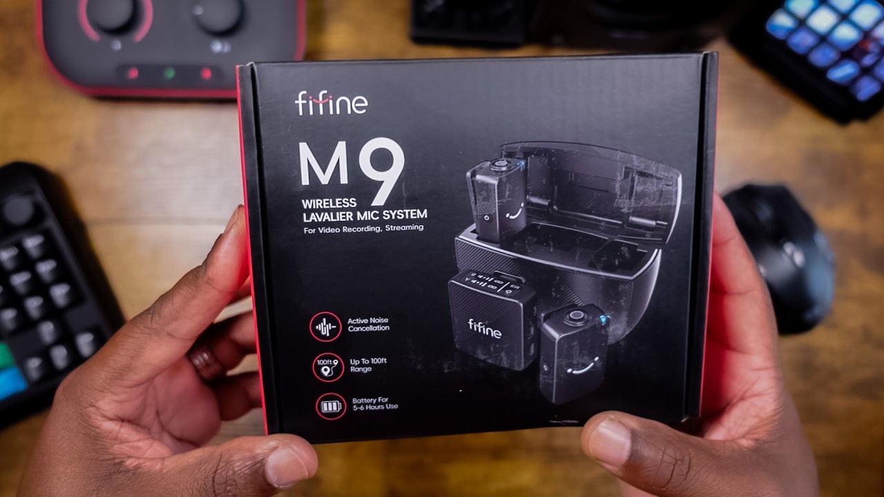 FIFINE M9 Wireless Microphone Unboxing: How Do They Sound?