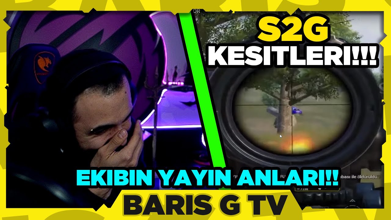 Barış G S2G YAYINCILARININ YAYIN ANLARINI İZLİYOR!! (EFSANE EĞLENCELİ!!!)