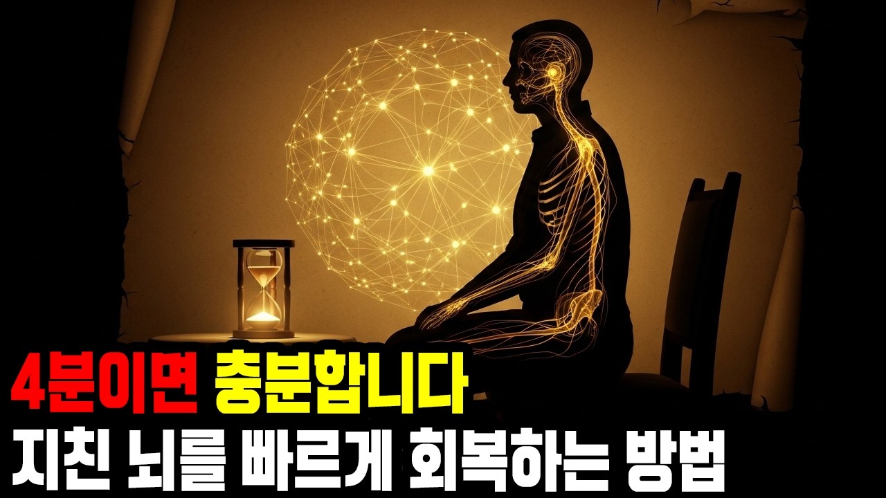 과부하된 마음을 리셋하다｜4분 신경 회복 훈련