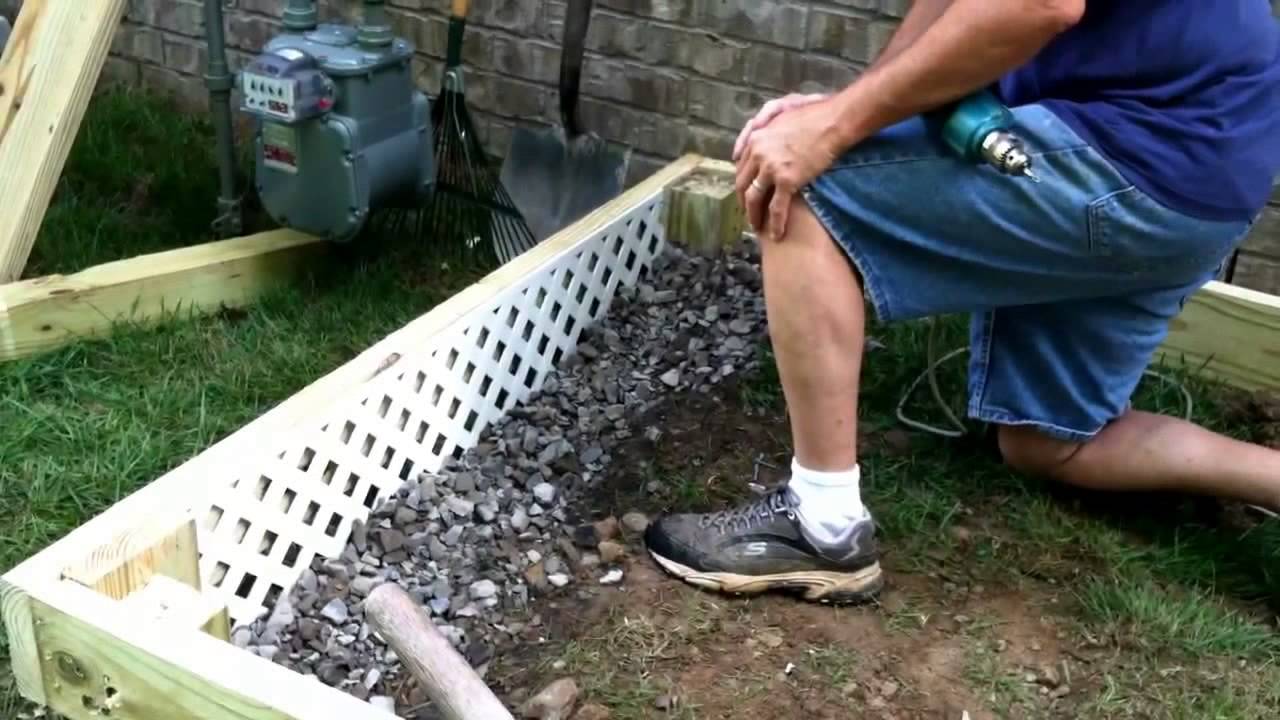 Using Porch Skirting to Keep Critters from Under a Porch or Deck
