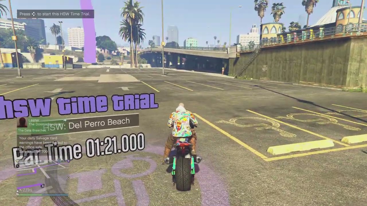 DEL PERRO BEACH - HSW TIME TRIAL - GTA 5 ONLINE