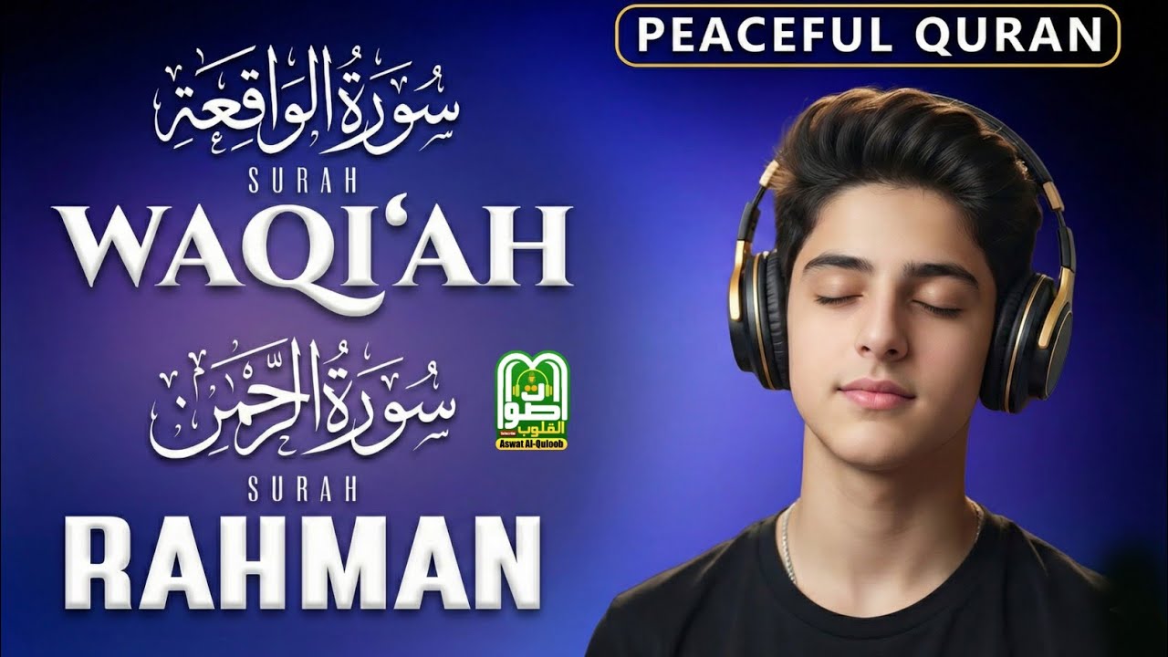 Heart Touching Quran Recitation – Surah Ar-Rahman & Al-Waqi’ah