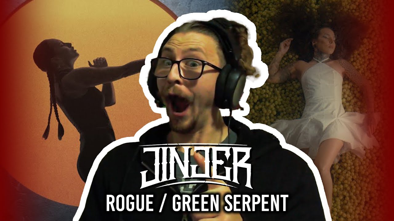 DOUBLE METAL REACTION! Jinjer - Rouge / Green Serpent!