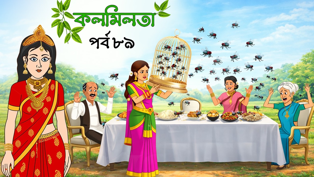 কলমিলতা পর্ব ৮৯ | Kolmilota part 89 | Bangla cartoon | Rupkothar golpo | Thakurmar jhuli | Fairytale