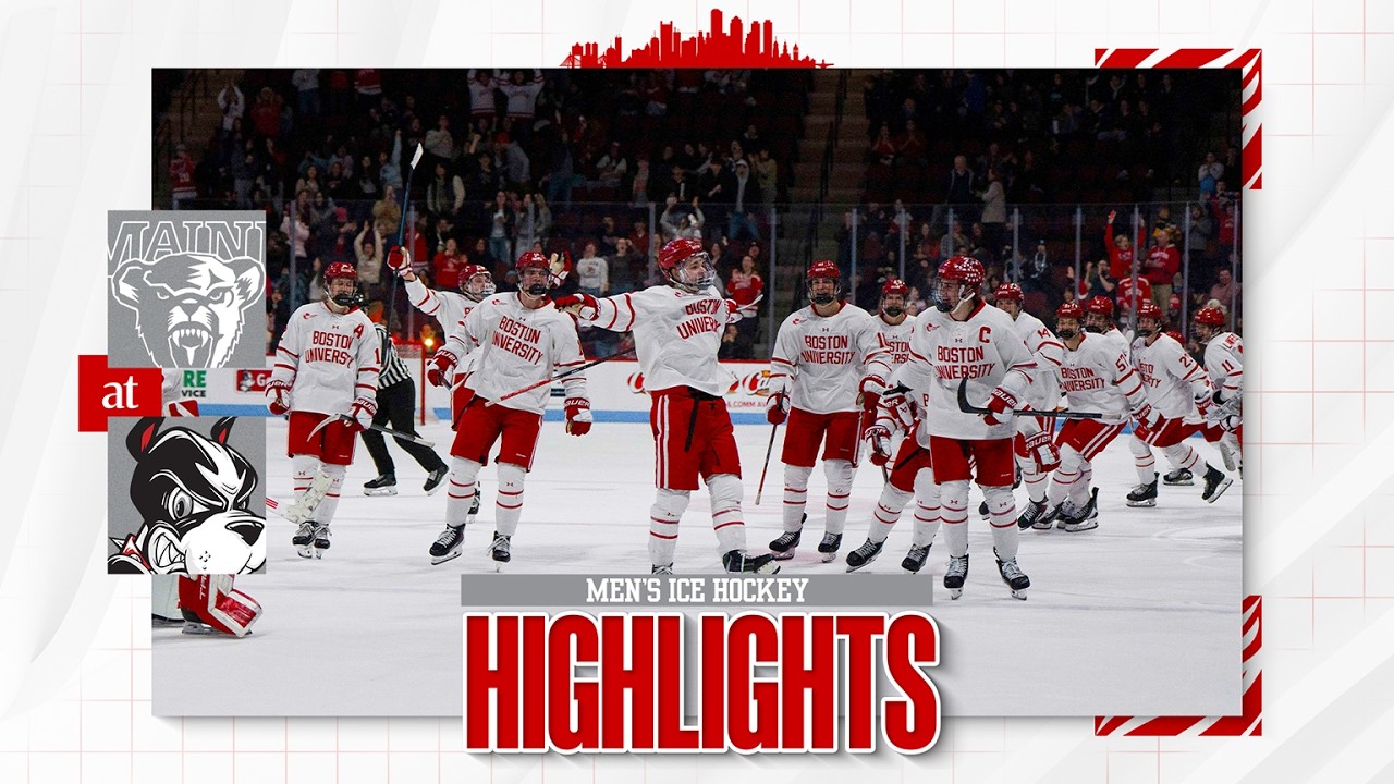 Highlights:Men's Ice Hockey vs Maine (2/6/26)
