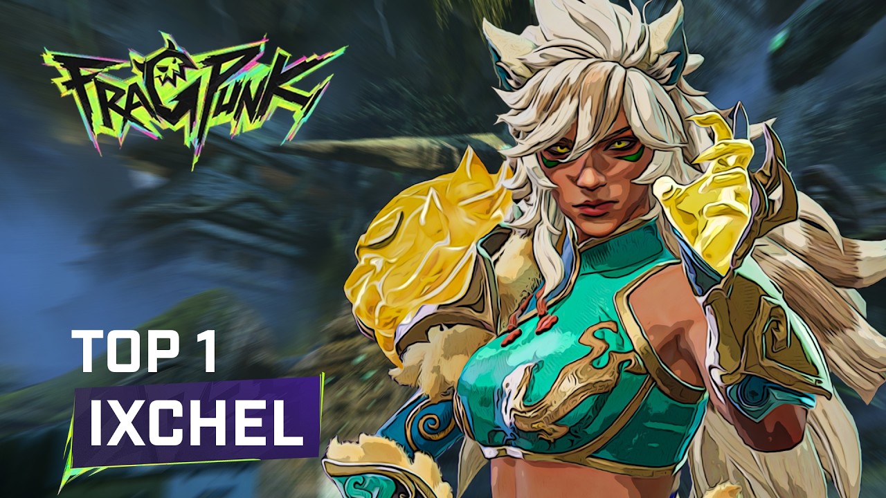 TOP #1 GLOBAL IXCHEL ! AI GODDESS - FRAGPUNK PRO GAMEPLAY