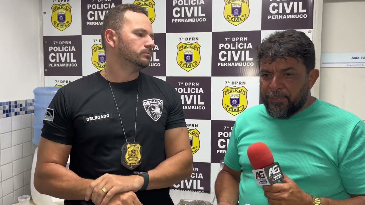Denarc prende principal acusado de ter assassinado a adolescente Ester Mayara de 13 anos, em Caruaru
