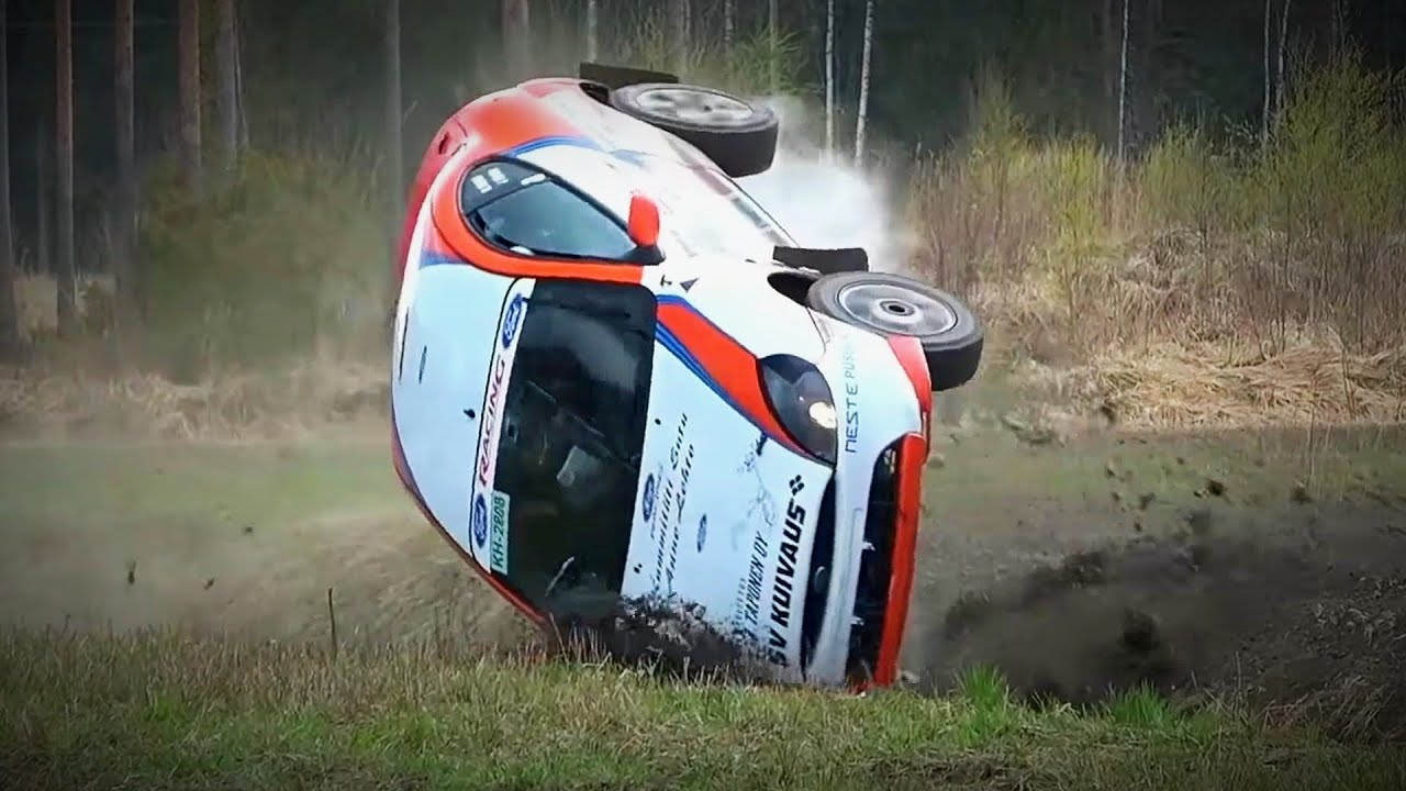 Finnish Rally Crashes & Action 2022