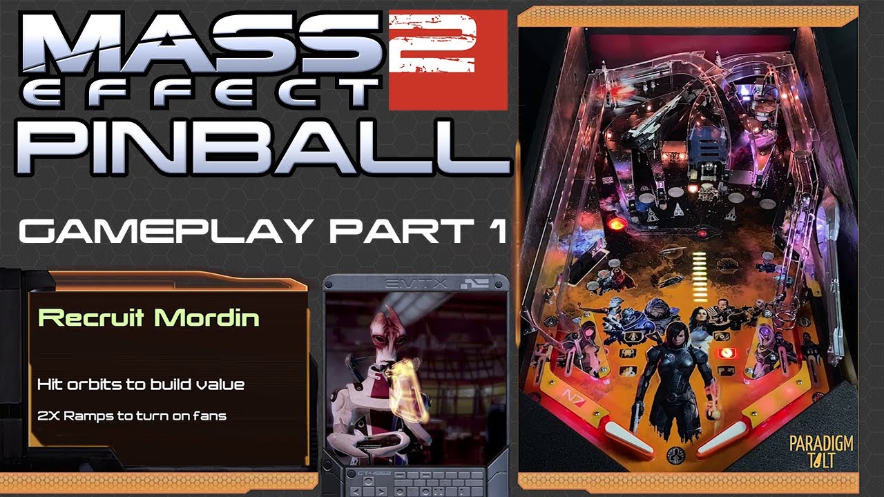 Mass Effect Pinball Gameplay: Part 1 (N7 Day 2020)