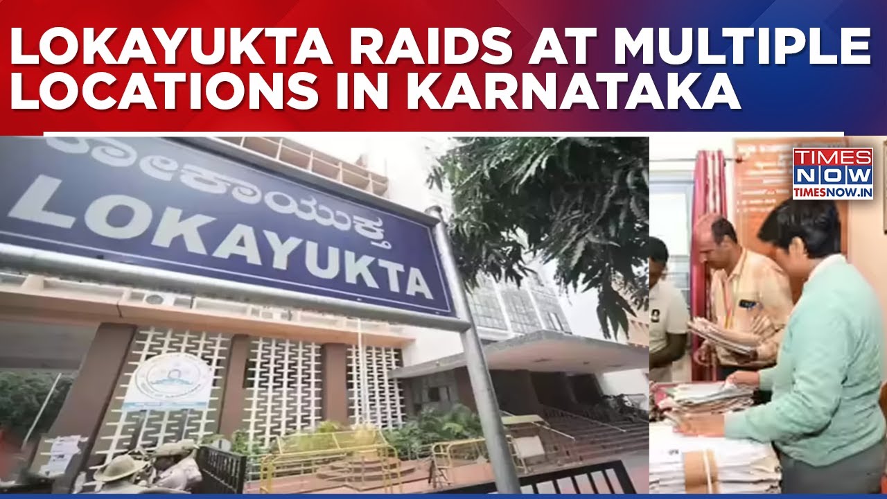Lokayukta Raids Underway At Four Karnataka Locations; Documents Scanned In Simultaneous Action