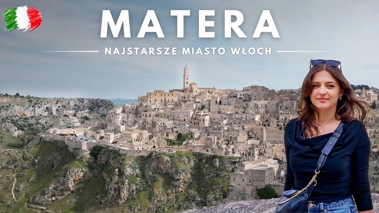 🔥 Matera – Niezwykłe Miasto Wykute w Skale! 🇮🇹✨ #apulia #włochy #bari