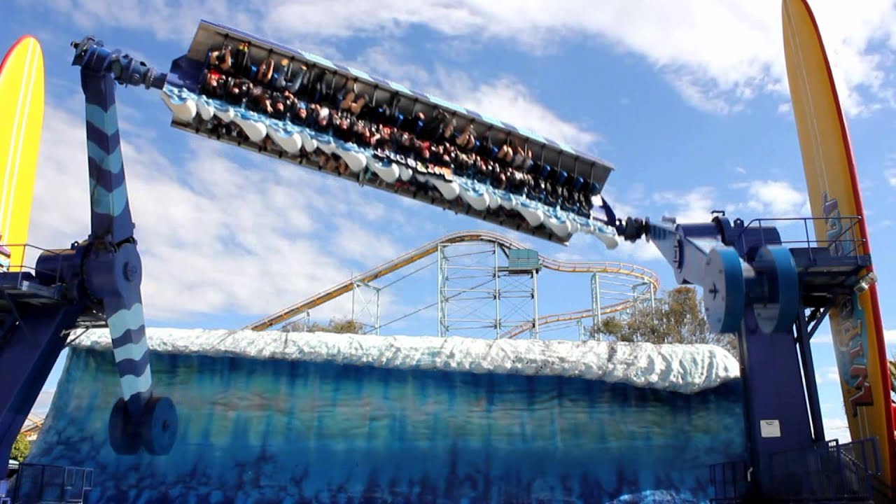 Wipeout Ride @ Dreamworld on the Gold Coast, Australia