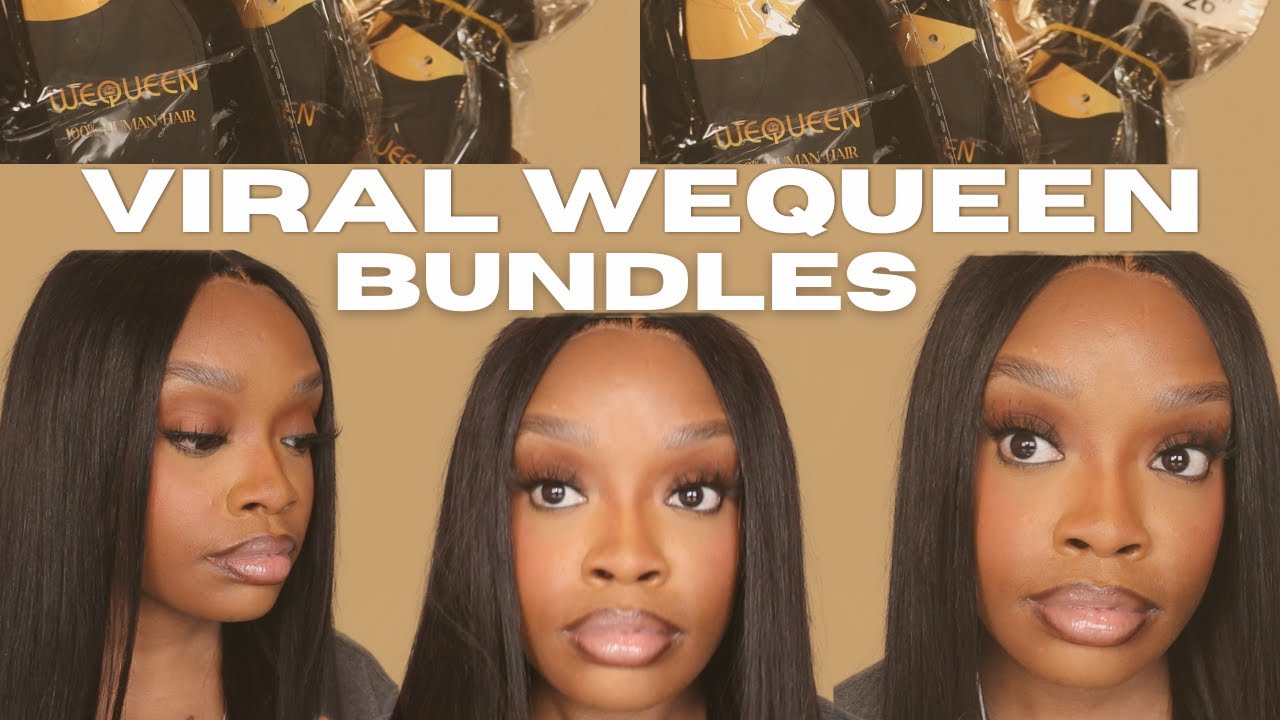 I BOUGHT VIRAL TIKTOK BUNDLES | WEQUEEN HAIR REVIEW