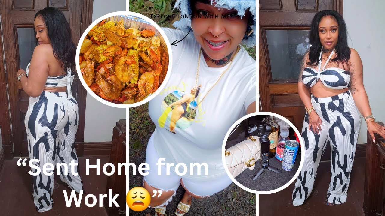 “I Got Sent Home from Work 😳 | My Hair RUINED, Got Drunk & Ended Up Cooking at His House” #vlog