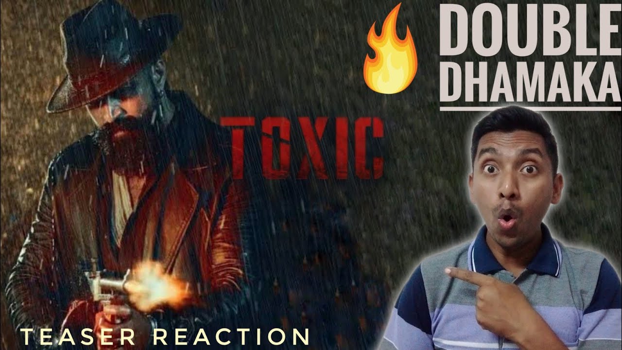 Toxic Official Hindi/Teaser Reaction/Rocking Start Yash/ Geetu Mohandas/ KVN /Monster Mind Creation 