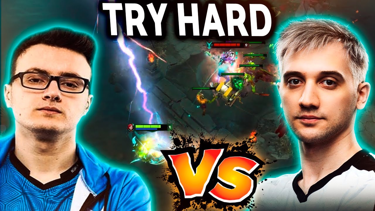 Arteezy Activates TRY HARD MODE against Miracle...