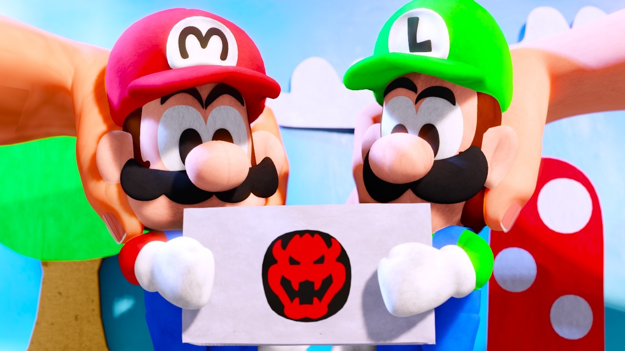 Bowser's Invitation! A 2010 Mario Plushie Animation!