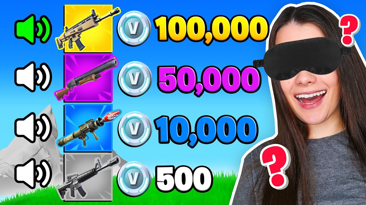 ZGADNIJ CO TO ZA DZWIĘK O 100.000 V-DOLC&Oacute;W w Fortnite z Ewela