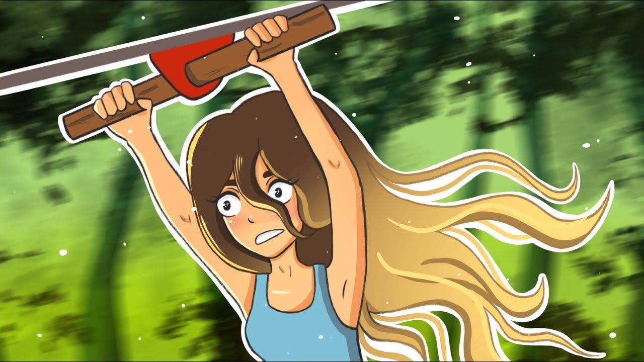 we built the longest zipline EVER - The Forest VR