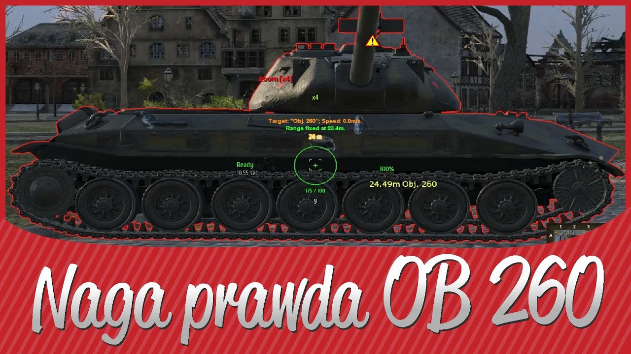 TEST - Cała prawda o OB 260 pancerz...