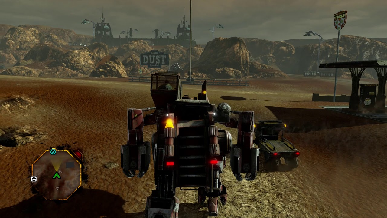 THE BEST DESTRUCTION PHYSICS | Red Faction Guerilla Re-mars-tered ( Mech Gameplay )