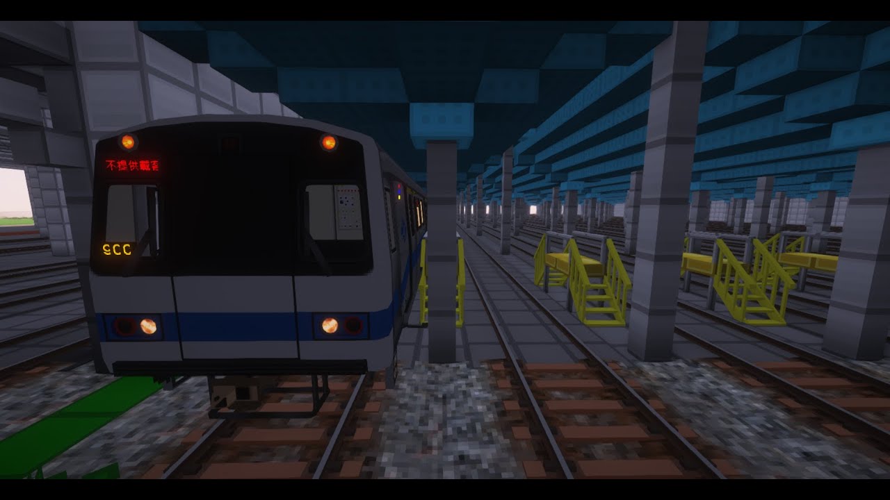 C321電機改測試中  Minecraft RTM Taipei Metro C321 ABB IGBT-VVF