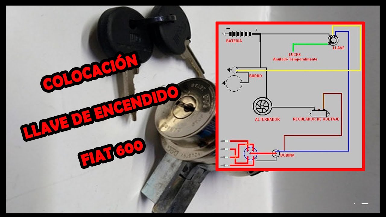 Colocación tambor de encendido FIAT 600