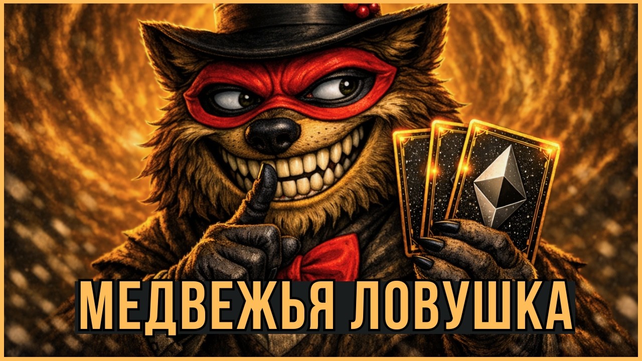 ⚠️ БИТКОИН - МЕДВЕЖЬЯ ЛОВУШКА | СЛЕДУЮЩИЙ ХОД ЭФИРИУМА