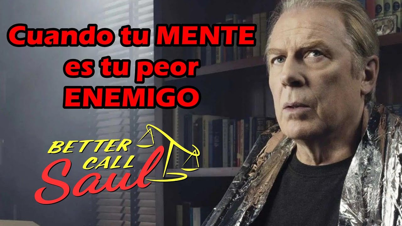 La tragedia de Chuck McGill PARTE 1: EL PROBLEMA DE LA SALUD MENTAL en la actualidad