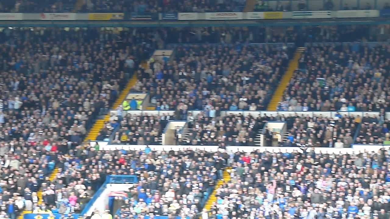 OWLS v WYCOMBE - PIGS (SUFC) score coming up on scoreboard - Shhhhhhh! sheffield wednesday