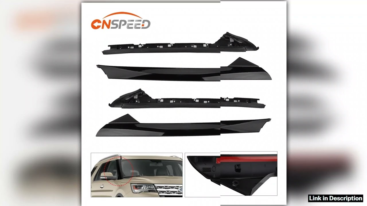 Windshield Outer Trim APillar Molding Driver Left Passenger Right Side BB5Z7803145AA BB5Z7803144AA