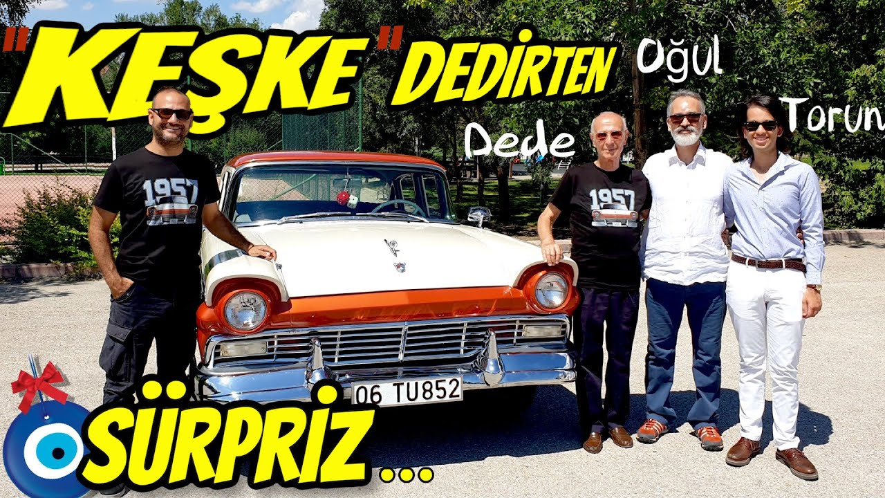 İlk S&uuml;rpriz Videomuz | Dedemiz kendi aracını tanıyamadı |  Ford Custom 300 Fordor Sedan