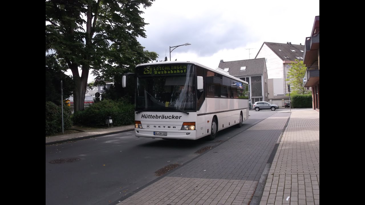 [Sound] Bus Setra S 315 UL der Fa Okuna GmbH/Verkehrsbetrieb Hüttebräucker GmbH