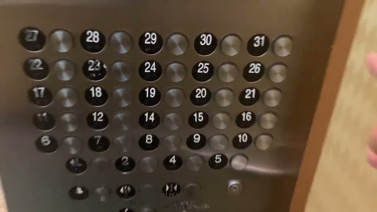 Mitsubishi Traction Main Elevators at Sheraton Waikiki