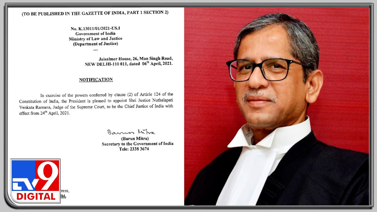 Justice NV Ramana appointed next CJI: All you need to know